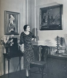 'A corner in the house of Lady Jowitt', 1934. Artist: Unknown.