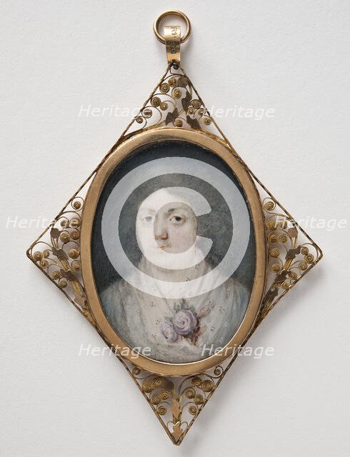 Unknown lady. Creator: Anton Ulrik Berndes.