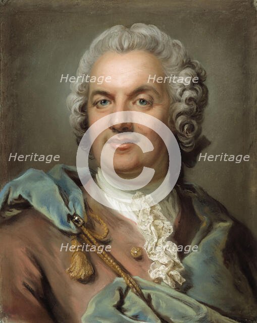 The Philologist and the Counsellor of Secretary Johan Ihre, 1780. Creator: Gustaf Lundberg.