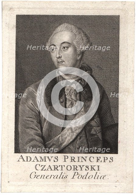 Prince Adam Kazimierz Czartoryski (1734-1823). Artist: Anonymous  