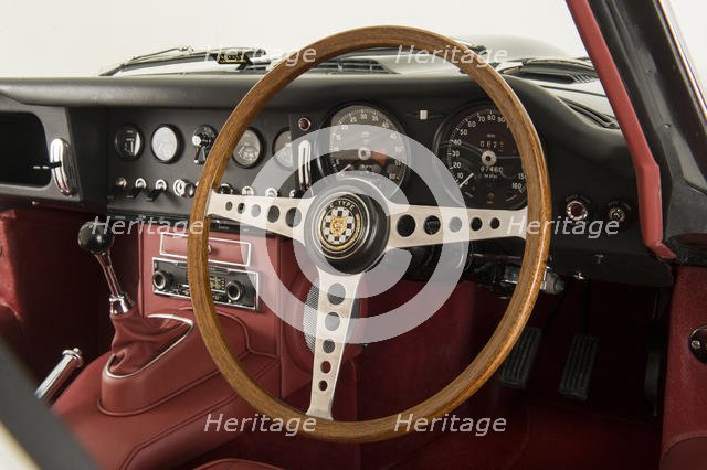1965 Jaguar E type 4.2 fixed head coupe. Creator: Unknown.
