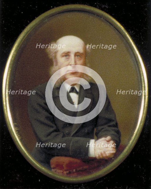 'Henry Woods, Chairman of the Library Committee', 1882. Artist: Eduardo de Moira