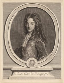 Louis, Duke of Burgundy. Creator: Gerard Edelinck.
