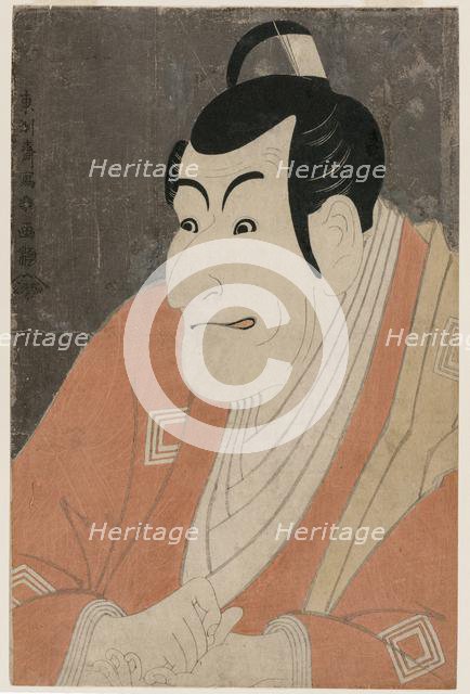 Ichikawa Ebizo IV as Takemura Sadanoshin, 1794. Creator: Toshusai Sharaku (Japanese).