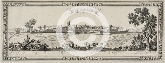 Landrecy en Heynault, 1631, c. 1635. Creator: Gabriel Perelle.