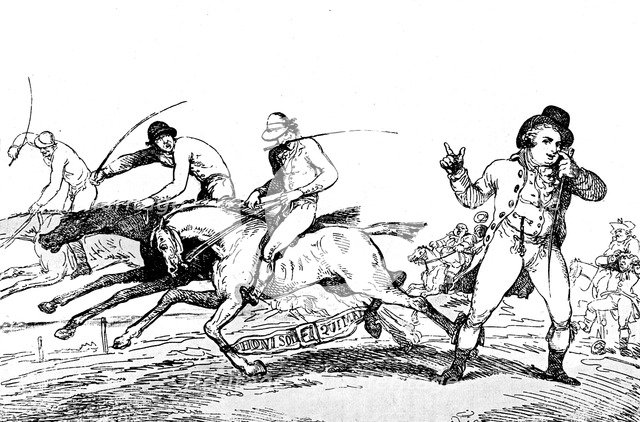 'How to escape winning', 1791. Artist: Thomas Rowlandson