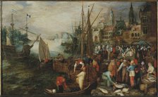 Port of Antwerp, 1600. Creator: Anonymous.