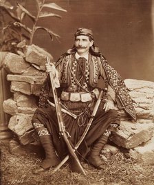 A Dragoman, 19th century. Creator: Maison Bonfils.