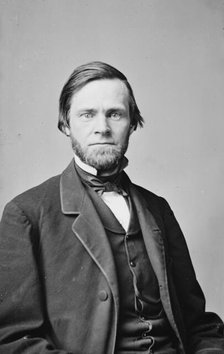 John Sherman of Ohio, between 1855 and 1865. Creator: Unknown.