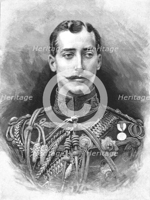 ''The Royal Betrothal - HRH Prince Albert Victor of Wales', 1891. Creator: Unknown.