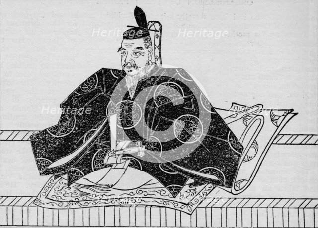 Shogun Tokugawa Ieyasu, the greatest ruler of Japan in peace and war, 1907.  Artist: Unknown.