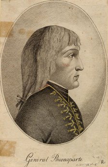 General Napoléon Bonaparte, 1796. Artist: Anonymous  