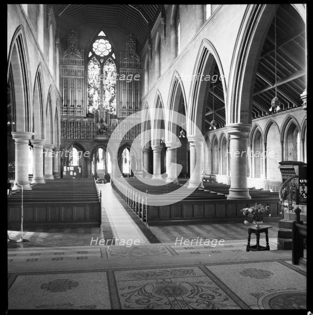 St George's Church, St George's Close, Jesmond, Newcastle upon Tyne, c1955-c1980. Creator: Ursula Clark.