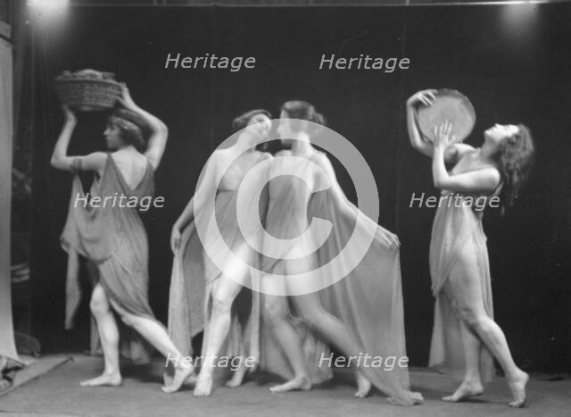Marion Morgan dancers, between 1914 and 1927. Creator: Arnold Genthe.