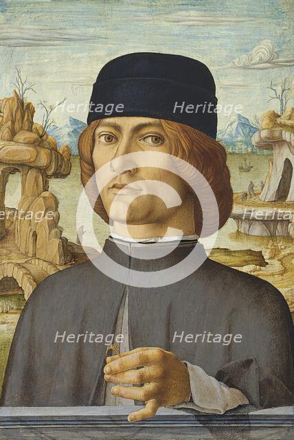 Portrait of a Man with a Ring, 1472. Creator: Francesco del Cossa.