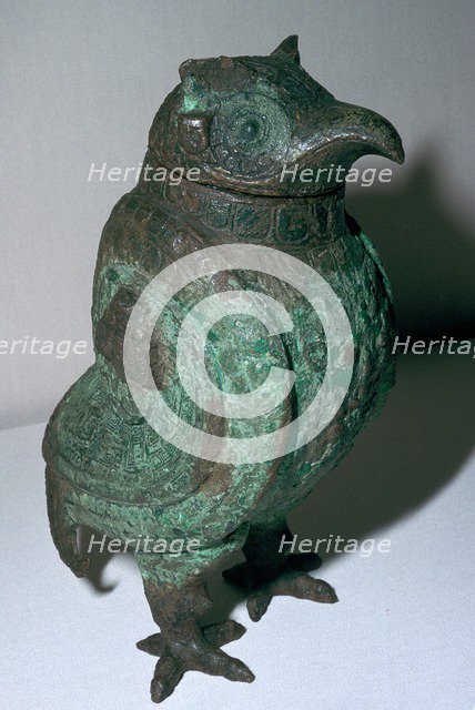 Chinese Bronze Ritual Vessel, 10th century BC. Artist: Unknown