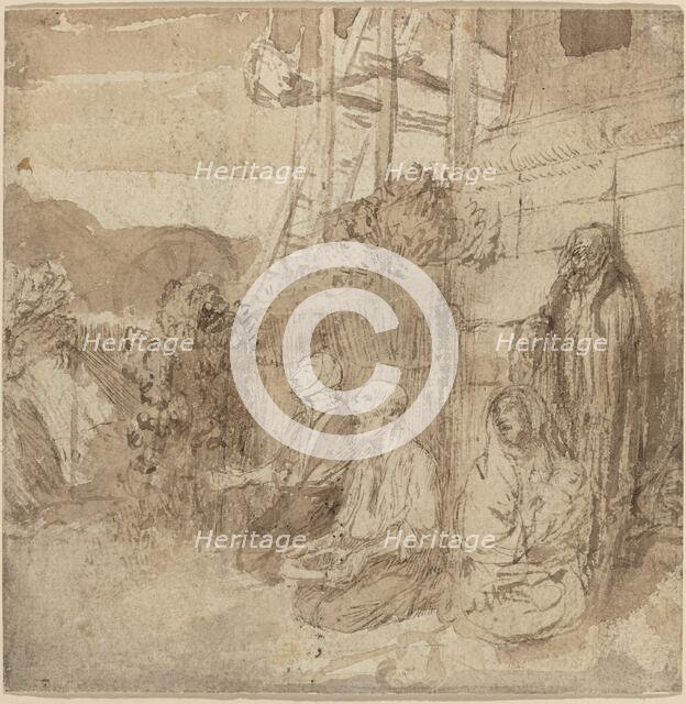 English Beggars. Creator: Alphonse Legros.