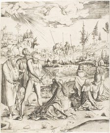 The Martyrdom of St. Catherine, c. 1500. Creator: Master MZ.