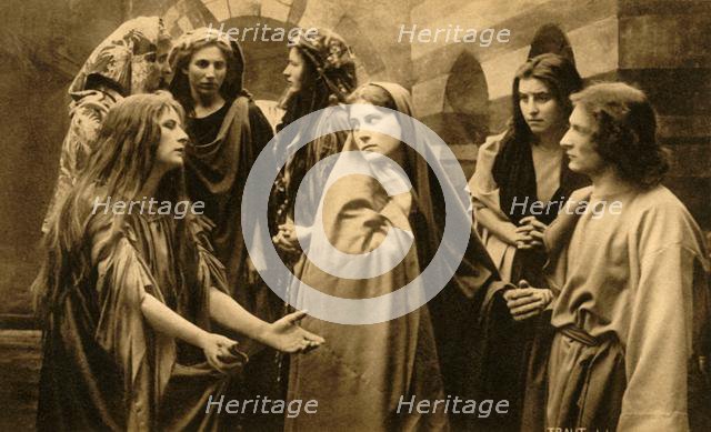 The wailing women, 1922. Creator: Henry Traut.