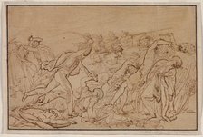 Study for The Revolt of Cairo, 1810. Creator: Anne-Louis Girodet de Roucy-Trioson (French, 1767-1824).