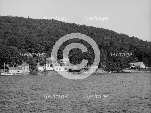 Island Harbor House, Lake George, N.Y., between 1900 and 1910. Creator: Unknown.