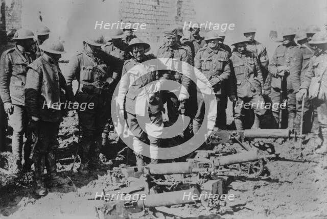 British booty Tilloy, 10 Apr 1917. Creator: Bain News Service.