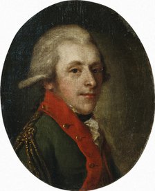 Portrait of Count Nikolay Alexandrovich Zubov (1763-1805), Late 18th cent.. Artist: Anonymous  
