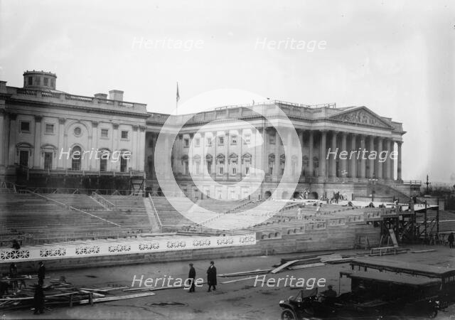 Inaugural stand - 1913, 1913. Creator: Bain News Service.
