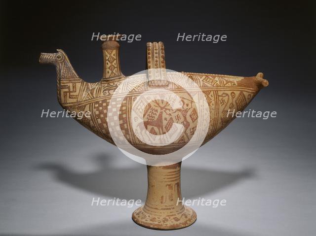 Geometric Bird Askos, c. 700 BC. Creator: Unknown.