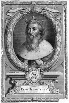 Henry I, King of England.Artist: P Vanderbanck