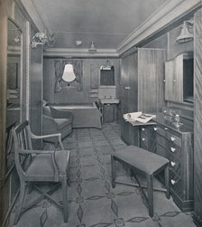 'Apartments in the First Class area on board the  S.S. Empress of Britain', 1931. Artist: Stewart Bale Limited.