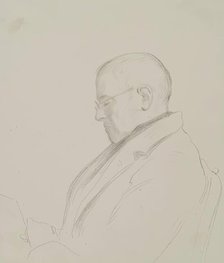 Man Wearing Spectacles, c1840s. Creator: John Phillip.