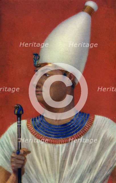 Thutmosis III, Ancient Egyptian pharaoh of the 18th dynasty, 15th century BC (1926).  Artist: Winifred Mabel Brunton