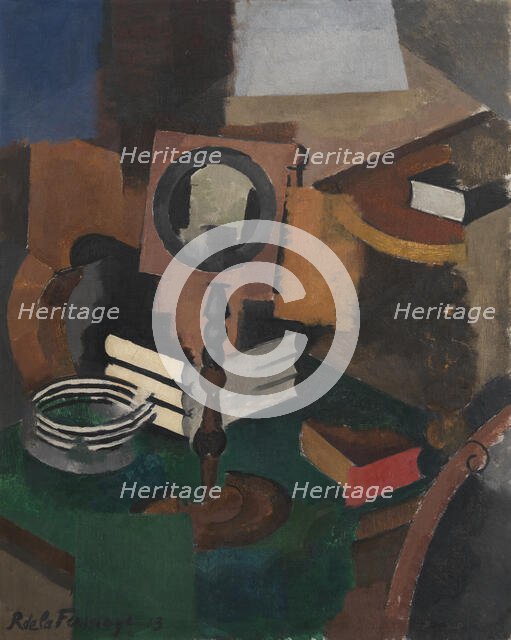 Still Life, 1913. Creator: Roger de la Fresnaye.