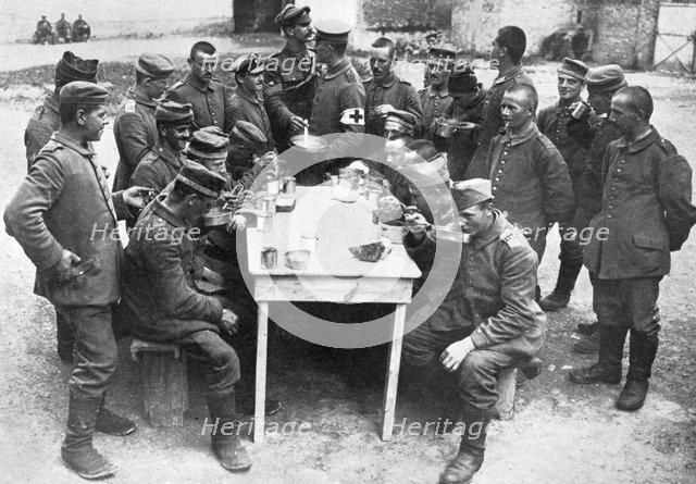 German prisoners of war, First World War, 1914-1918, (c1920). Artist: Unknown