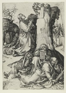 The Agony in the Garden, late 15th century. Artist: Martin Schongauer.