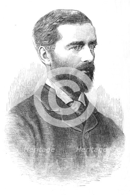 'Sir E. B. Malet', c1882-85. Artist: Unknown.