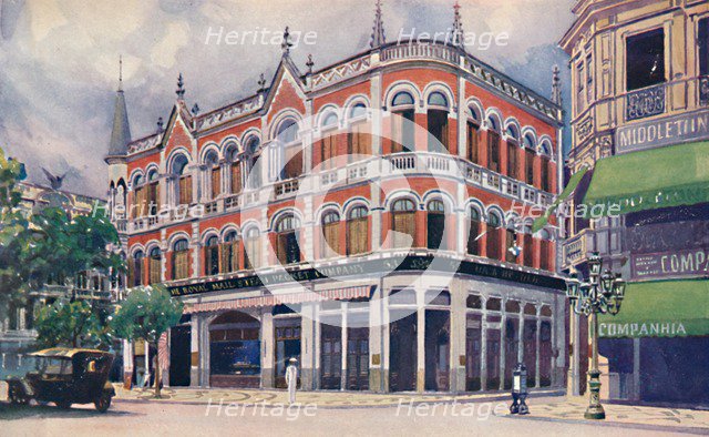 'The Royal Mail Steam Packet Company's Offices, Avenida Rio Branco.', 1914. Artist: Unknown.