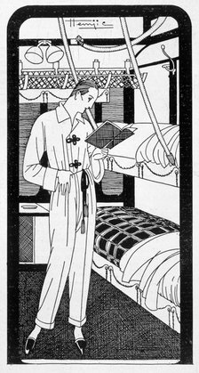 'The Night Sleeper', 1920. Artist: Unknown