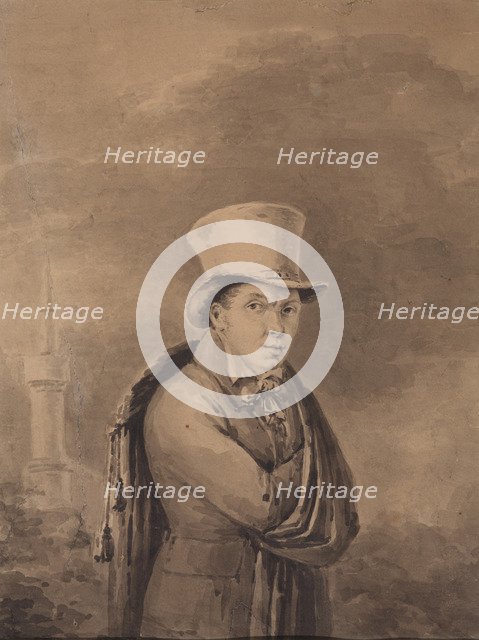 Portrait of the Poet Viktor Grigoryevich Teplyakov (1804-1842), 1830s.