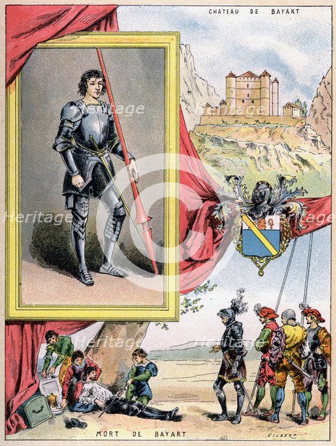 Pierre du Terrail, French soldier, 1898. Artist: Gilbert