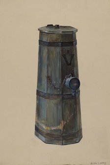Fire Hydrant, c. 1936. Creator: Mina Lowry.