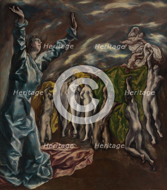 The Vision of Saint John, ca. 1608-14. Creator: El Greco.