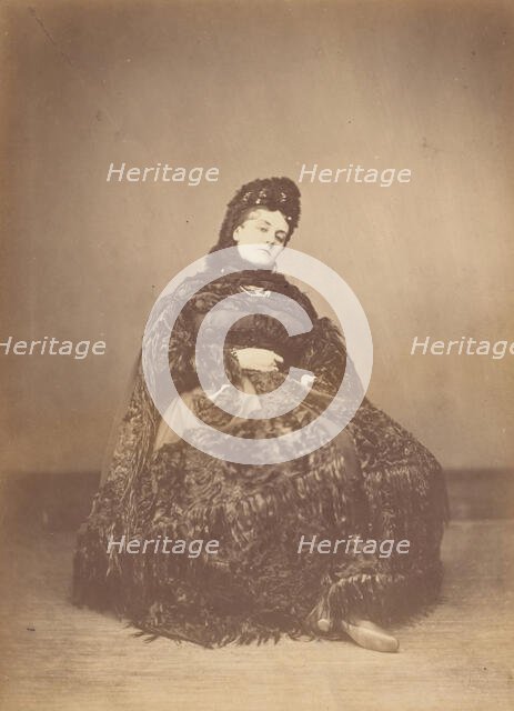 Le Caracul (L'Astrakhan), 1860s. Creator: Pierre-Louis Pierson.