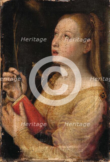 Saint Justina of Padua, . Creator: Longhi; Barbara (1552-c. 1638).