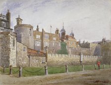 Tower of London, Stepney, London, 1883. Artist: John Crowther