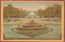 Parc de Versailles, Bassin de Latône, c.1880-c.1890. Creator: Henri-Charles Guerard.