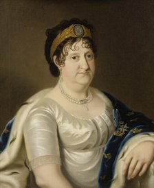 Sofia Albertina, 1753-1829, Princess of Sweden, c1790. Creator: Anon.