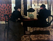 'Women by Lamplight', 1892. Artist: Edouard Vuillard