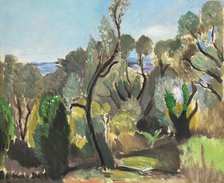 Landscape around Nice, c1918. Creator: Matisse, Henri (1869-1954).